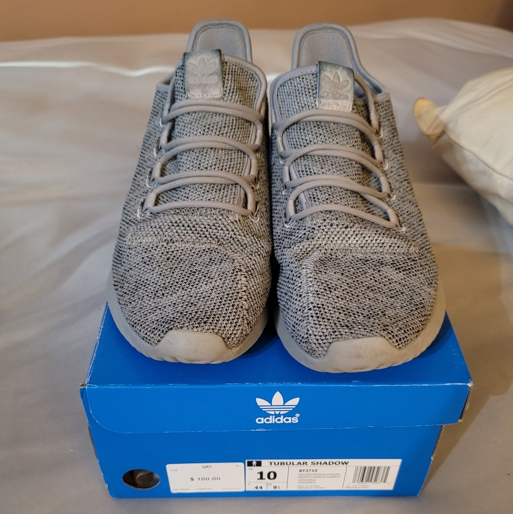 Adidas Grey Tubular Shoes